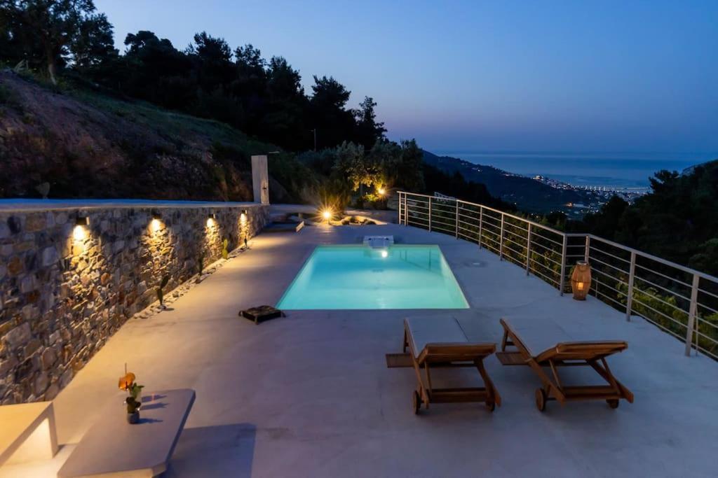 Villa Koukounaria Città di Skopelos Esterno foto