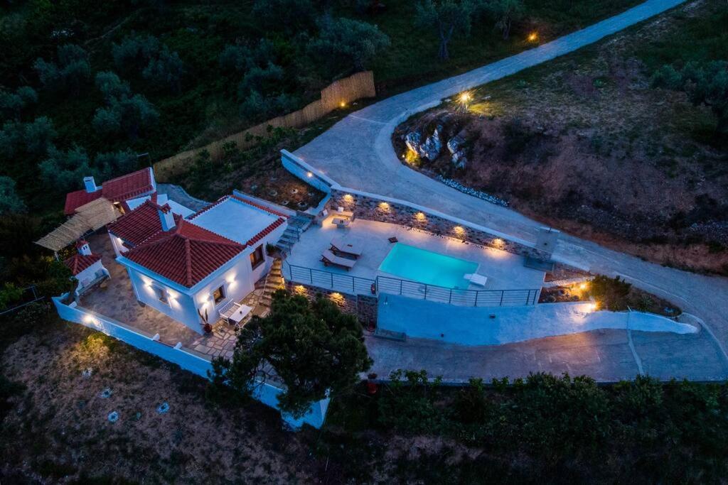 Villa Koukounaria Città di Skopelos Esterno foto