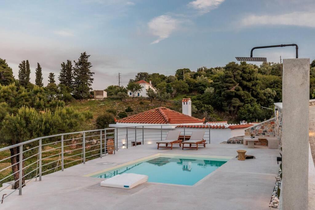 Villa Koukounaria Città di Skopelos Esterno foto