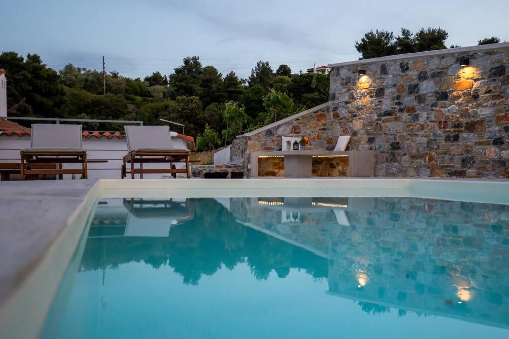 Villa Koukounaria Città di Skopelos Esterno foto