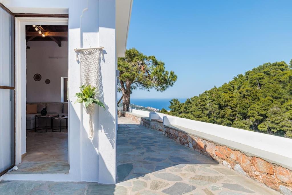 Villa Koukounaria Città di Skopelos Esterno foto