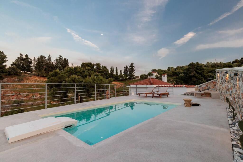 Villa Koukounaria Città di Skopelos Esterno foto