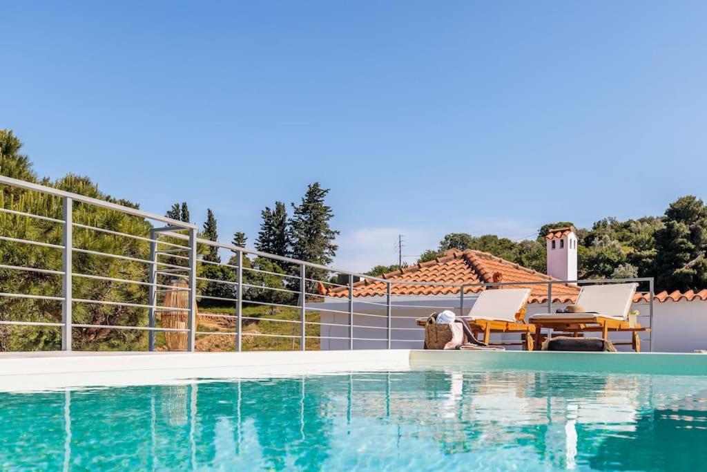Villa Koukounaria Città di Skopelos Esterno foto