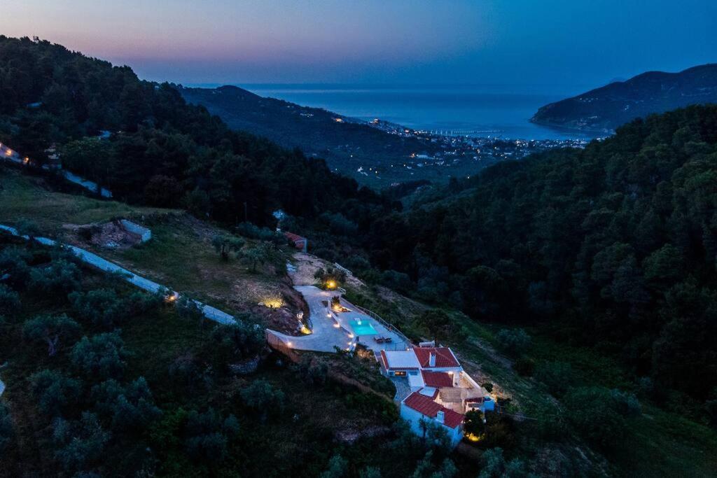 Villa Koukounaria Città di Skopelos Esterno foto