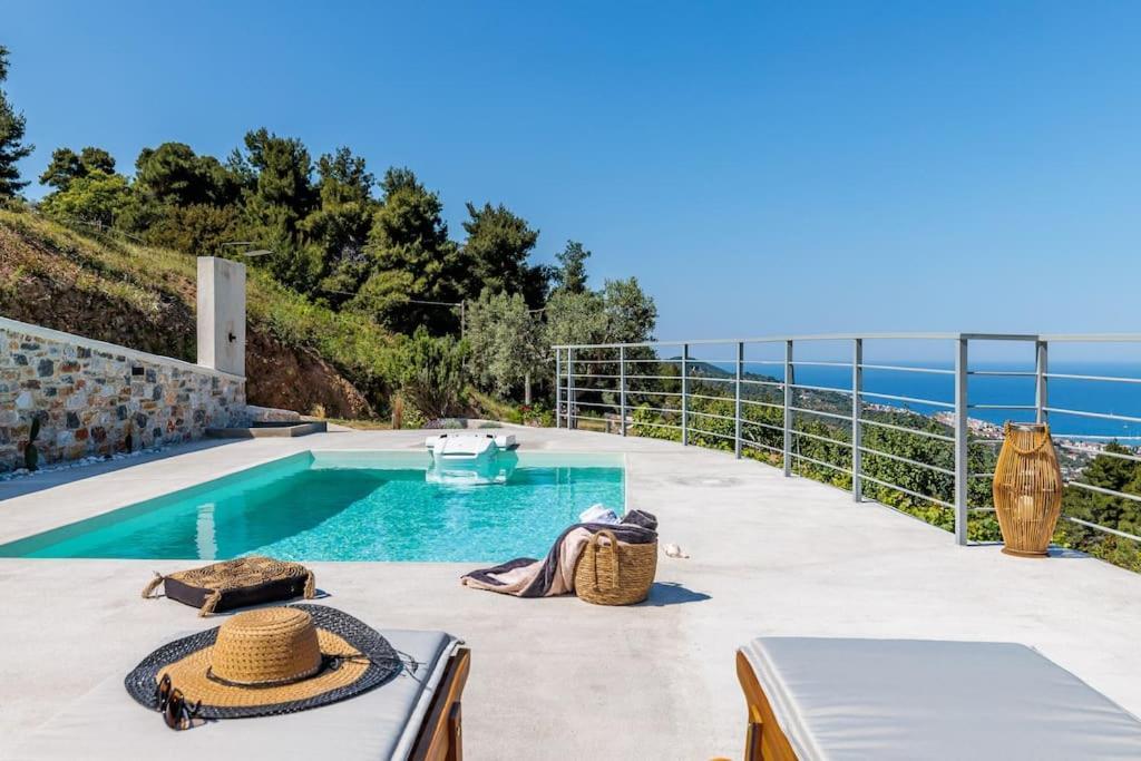 Villa Koukounaria Città di Skopelos Esterno foto