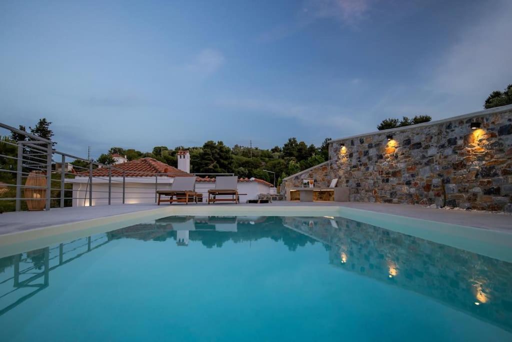 Villa Koukounaria Città di Skopelos Esterno foto