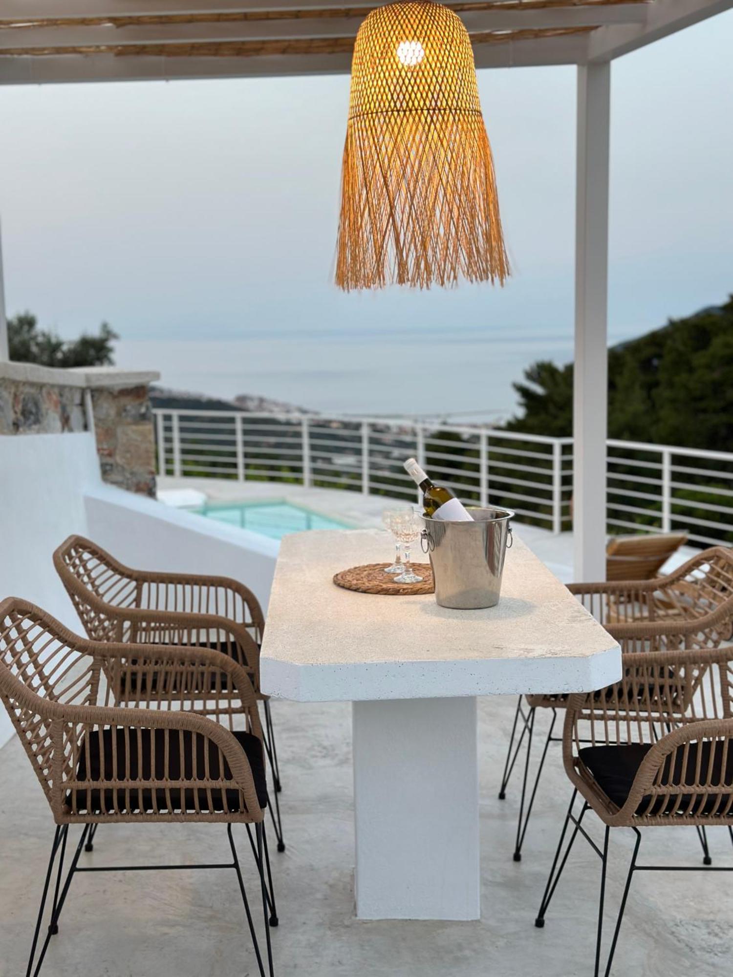 Villa Koukounaria Città di Skopelos Esterno foto